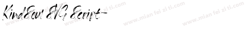 KindSoul SVG Script字体转换